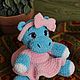 Вязаная игрушка амигуруми Бегемотик балерина. Амигуруми куклы и игрушки. Семейная мастерская Оборневых. Интернет-магазин Ярмарка Мастеров.  Фото №2