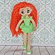 Gentle doll Angelica. Red-haired beauty, Dolls, St. Petersburg,  Фото №1