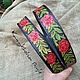 Кожанный ремень в "Розы". Ремни. Kazakhsha Leather Art Studio. Ярмарка Мастеров.  Фото №5