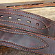Men's belt, original, premium. Straps. Marik Leather Craft. My Livemaster. Фото №5