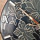 Часы настенные 40 см из эпоксидной смолы. Часы классические. Epoxy-decor-1. Ярмарка Мастеров.  Фото №6