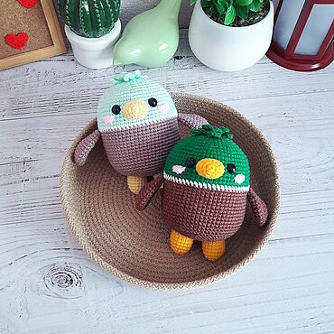 Куклы и игрушки ручной работы. Ярмарка Мастеров - ручная работа Селезень. Handmade.
