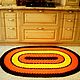 Oval rug handmade Autumn whim, Carpets, Kabardinka,  Фото №1