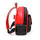 Order  Women's Leather Backpack Red and Black Antares Mod. P47 - 791-1. Natalia Kalinovskaya. Livemaster. . Backpacks Фото №3