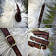 Scabbard Cossack carbine TO 30C(Mosinka). Gifts for hunters and fishers. Labour. My Livemaster. Фото №4
