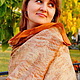 Заказать шарф "GOLD". Юлия Романова (juliaromachka). Ярмарка Мастеров. . Шарфы Фото №3