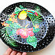 'Toucan in the rainforest ' decorative plate on the wall. Decorative plates. Art by Tanya Shest. My Livemaster. Фото №4