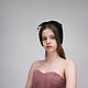  менингитка "Черный лебедь". Шляпы. EDIS | дизайнерские шляпы Наталии Эдис. Ярмарка Мастеров.  Фото №6