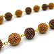 Honey beads, beads, honey color, beads, Beads2, Ryazan,  Фото №1