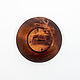 Cuenco de madera de cedro siberiano 125 mm T124. Bowls. ART OF SIBERIA. Ярмарка Мастеров.  Фото №5