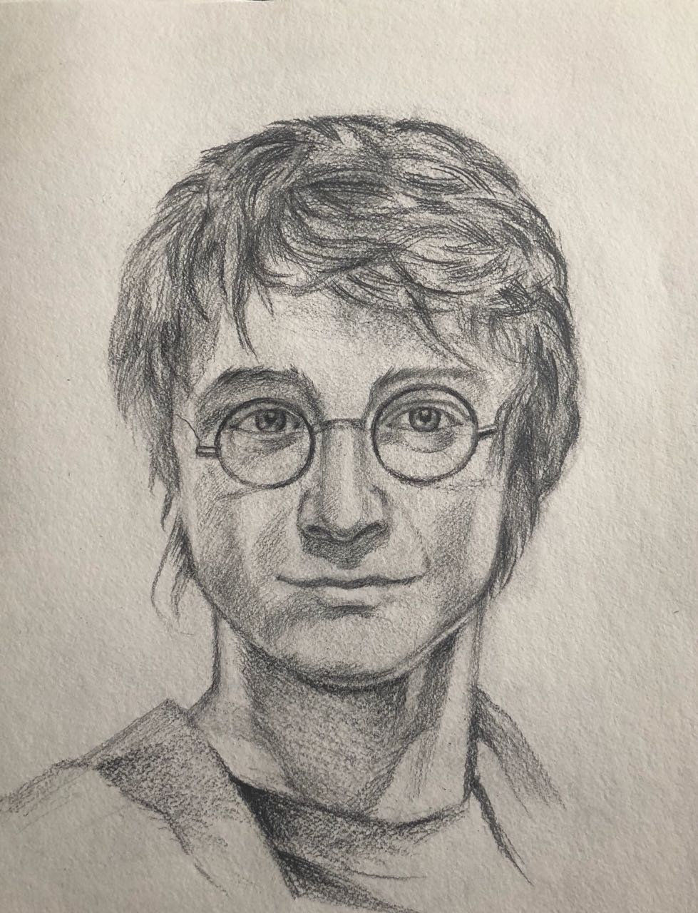 Гарри Поттер карандашом