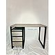 Компьютерный письменный стол. Столы. Forrest Loft. Ярмарка Мастеров.  Фото №6