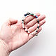 Order Bracelet with natural stones garnet, opal, moonstone. florispb. Livemaster. . Bead bracelet Фото №3