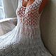 Fishnet sundress crochet 'Pretty woman'. Sundresses. hand knitting from Galina Akhmedova. Online shopping on My Livemaster.  Фото №2