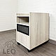 Заказать Тумба для стола на колёсиках в стиле лофт LF-848. Leo-loft. Ярмарка Мастеров. . Тумбы Фото №3
