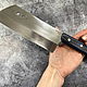 НАБОР КУХОННЫХ НОЖЕЙ ИЗ 4 НОЖЕЙ, КОВАНАЯ 95Х18, РУКОЯТЬ G10. Кухонные ножи. Кузница Ножей. Ярмарка Мастеров.  Фото №6