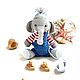 Вязаная игрушка. Слоники мальчик и девочка. Мягкие игрушки. MilaShop. Ярмарка Мастеров.  Фото №6