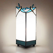 Для дома и интерьера handmade. Livemaster - original item Lamp dance of the dragonflies. Decorative lamp made of glass. Handmade.