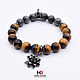 Bracelet made of natural stones ' Ganesha», Bead bracelet, Moscow,  Фото №1