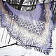 Iris shawl openwork (openwork Shawl from County knitting). Shawls. Lace Shawl by Olga. Online shopping on My Livemaster.  Фото №2
