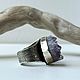 Кольцо разъемное: Армянское серебро: сиреневый аметист. Кольца. Shahinian Jewelry. Интернет-магазин Ярмарка Мастеров.  Фото №2