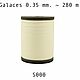 Нить для кожи круглая вощеная, полистер Galaces 000 толщина 0.35 mm, Нитки, Белгород,  Фото №1