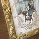 Рамка  Винтажная Вензель. Утварь. Динара Вдохновение Любовь Доверие. Ярмарка Мастеров.  Фото №4