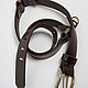 Leather belt brown copper. Straps. Lollypie - Modiste Cat. My Livemaster. Фото №5