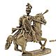 Soldiers figurines, horse of the hussar, brass, 14-15 cm. Figurine. Master Lihman. My Livemaster. Фото №5