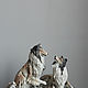 Винтаж: Колли Giuseppe Armani Florence статуэтка Capodimonte 0302S, Статуэтки винтажные, Санкт-Петербург,  Фото №1