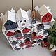 Адвент-календарь Зимний городок. Адвент-календарь. HANDMADE BY Eлена Шпагина. Интернет-магазин Ярмарка Мастеров.  Фото №2