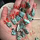 Кулоны из натуральной узбекской бирюзы. Кулон. gemstone. Ярмарка Мастеров.  Фото №6