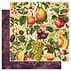 Набор бумаги для скрапбукинга Fruit & Flora от Graphic 45 20х20 см. Бумага для скрапбукинга. Barbariska-art. Ярмарка Мастеров.  Фото №6