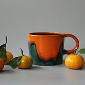Гончарная чашка для чая или кофе