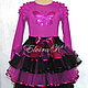 4-tier skirt made of eurofatin. Skirts. TutuChic. Online shopping on My Livemaster.  Фото №2