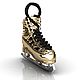 Gold pendant 'Skate skater' with diamonds, skates. Pendants. Jewelry Laboratory Alter Ego. My Livemaster. Фото №4
