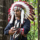 Indian roach Whisper of the Shaman . Indian costume. Carnival masks. KolibriLeather. Online shopping on My Livemaster.  Фото №2