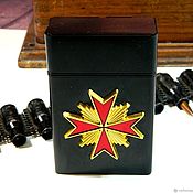 Сувениры и подарки handmade. Livemaster - original item Cigarette case 2 types of 20 cigarettes 80 mm 