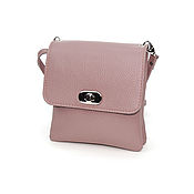 Сумки и аксессуары handmade. Livemaster - original item Crossbody bag: Women`s handbag leather purple Eva Mod. C57-191. Handmade.