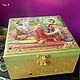 Box 'Krishna and Radha', Indian style. Esoteric Mandala. Sector South-East. My Livemaster. Фото №4