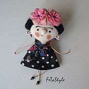 Куклы и игрушки handmade. Livemaster - original item Frida Petite doll. Handmade.