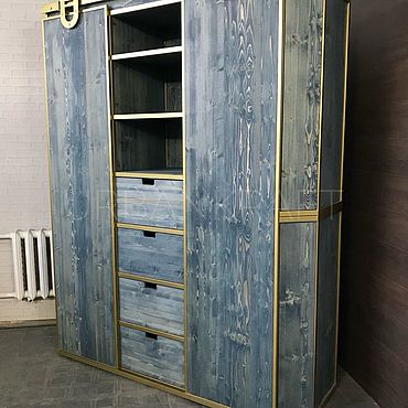 Шкафы: Шкаф-купе в стиле лофт. Urban Craft/Городское Ремесло. Мебель ручной работы - Ярмарка Мастеров Мебель ручной работы. Ярмарка Мастеров - ручная работа Шкафы: Шкаф-купе в стиле лофт. Handmade.