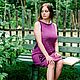 Женское платье вязаное крючком. Платья. Студия вязания 'Carmel' veramizeva28. Ярмарка Мастеров.  Фото №6