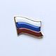 Значок Российский флаг, Значок, Москва,  Фото №1