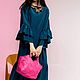 Плетеная сумка Cestino (2 в 1) Fuchsia. Классическая сумка. MIKYAMO *обувь ручной работы*. Интернет-магазин Ярмарка Мастеров.  Фото №2