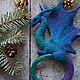 Dragon brooch. Year of the Snake. 'Irishiny Igrushki'. My Livemaster. Фото №4