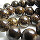 Bronzit beads 10 mm, smooth ball. Beads1. Elena (luxury-fittings). My Livemaster. Фото №5