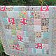 Quilt for a little girl. Blanket. Welcome to the shred (diana-usupova). My Livemaster. Фото №4