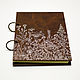 Sketch pad 22x22sm with wooden cover " In the field", Sketchbooks, Moscow,  Фото №1