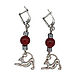 Серьги: Серьги с котиками. Серьги классические. kotik shop. Ярмарка Мастеров.  Фото №5